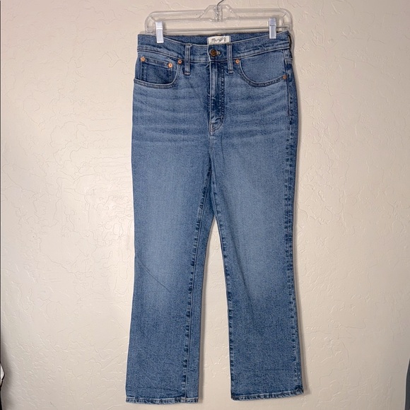 Madewell the Cali Demi boot jeans size 27 - Picture 1 of 9